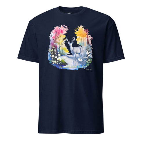 as the deer Christian Bible Verse T-Shirt